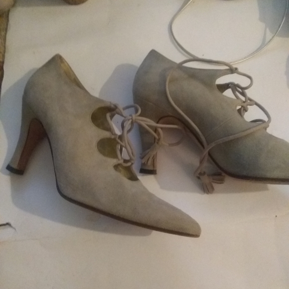 Bottega Veneta taupe women's shoes sz 38 eu - Picture 2 of 4